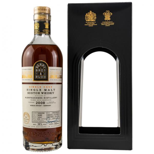 Glentauchers 13 Jahre 2008 -2021 # 900294 Berry Bros.& Rudd 58,0% vol. 0,7l Glentauchers 13 Jahre 2008 -2021 # 900294 Berry Bros.& Rudd 58,0% vol. 0,7l